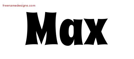 max Archives - Free Name Designs