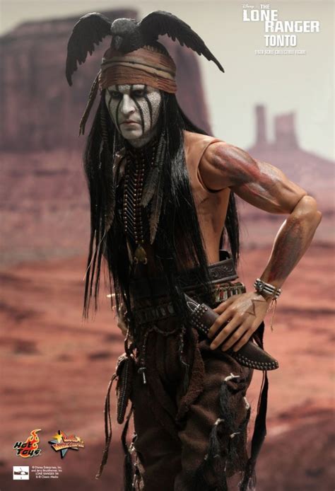 Tonto Aus Dem Film The Lone Ranger Von Hot Toys Johnny Depp Mms217