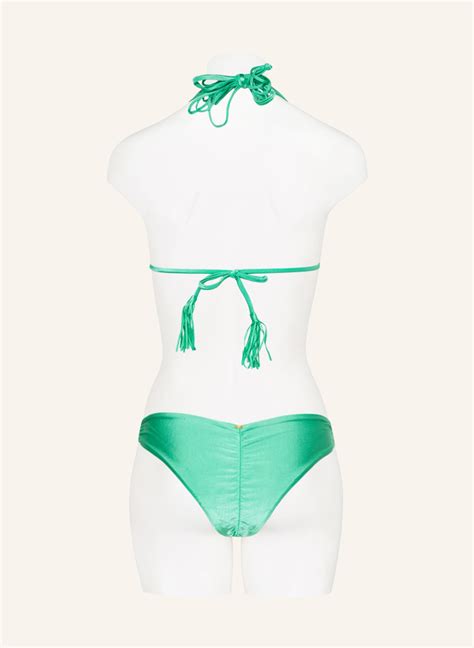 Pilyq Triangel Bikini Top Isla In Gr N