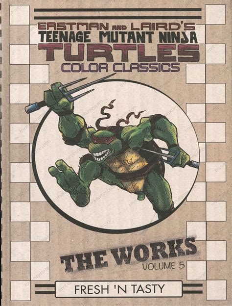 Idw Tmnt Color Classics The Works Volume St Hc Tmnt A