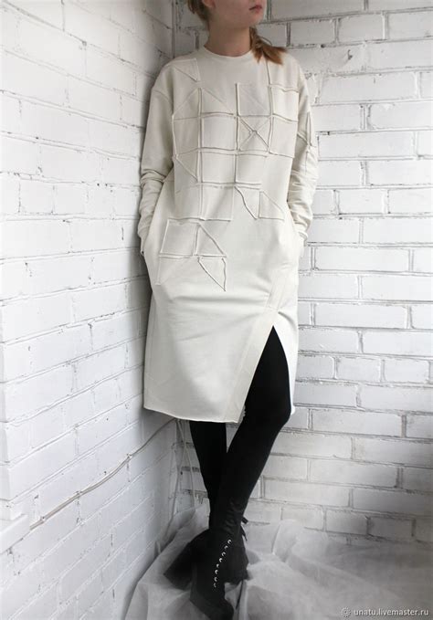 Платье. Футер хлопок. Трикотажное платье в интернет-магазине Ярмарка ...