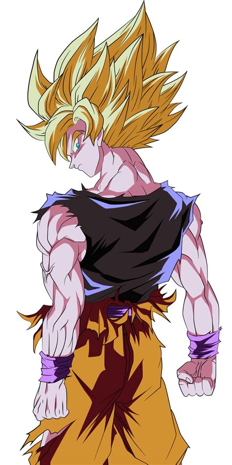 Goku Super Saiyan Unleashed The Power Behind the Silence 63062183 PNG