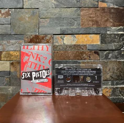 Cassette Sex Pistols Filthy Lucre Live ed 1996 Chi Cuotas sin interés
