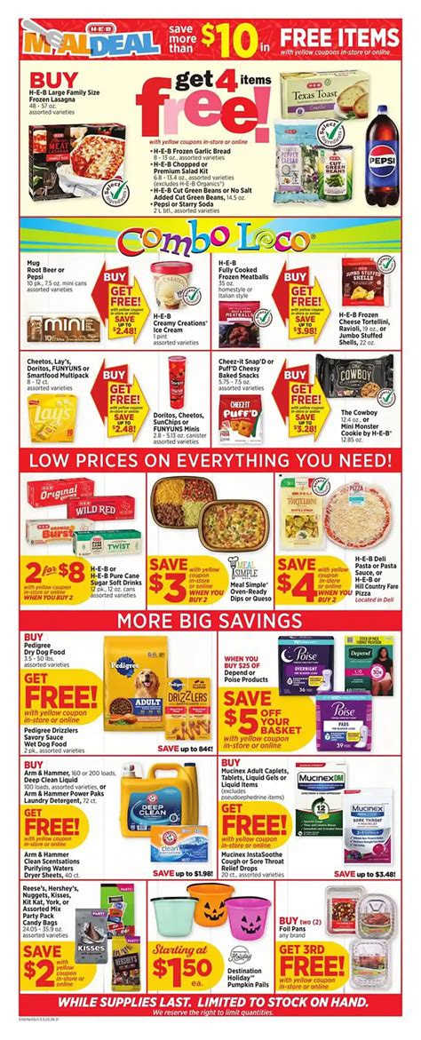 HEB Weekly Ad (11/5/25 - 11/11/25) >> Next Week Deals