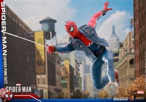 Spider Punk Marvels Spider Man Game Action Figure 1 6 Hot Toys Blog De Brinquedo