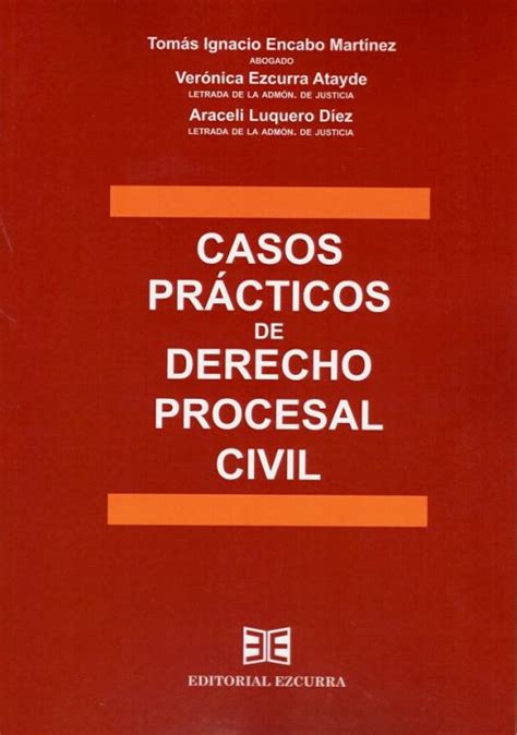 Casos prácticos de derecho procesal civil Factum Libri