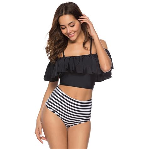 Bikini Str J K Pielowy Wysoki Stan Hiszpanka Xl Cena Opinie Dwucz Ciowe