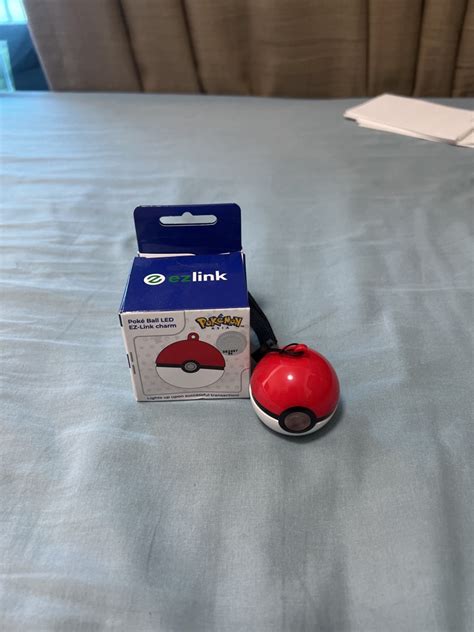 Ez Link Led Charm PokeBall Limited Edition Hobbies Toys Toys