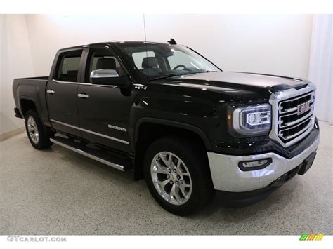 Onyx Black Gmc Sierra Slt Crew Cab Wd Gtcarlot