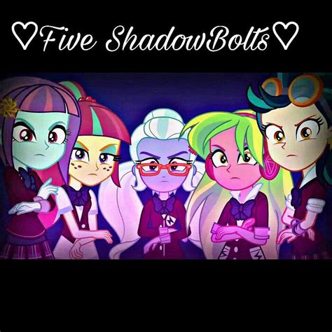 Equestria Girls Shadowbolts