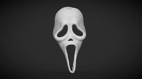 Ghost Face Scream Mask Free D Model By Koluap E Sketchfab