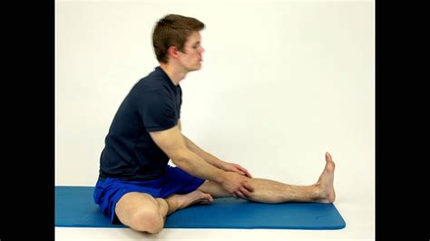 Hamstring Stretch Sitting Hep2go Youtube