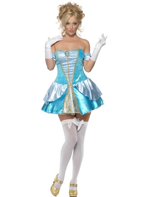 Adult Fever Fairytale Princess Cinderella Cinders Ladies Fancy Dress