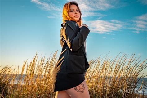 Boudoir Beautiful Woman Taking Off Clothes At Beach Nude Girl Canvas Prints For The Wall