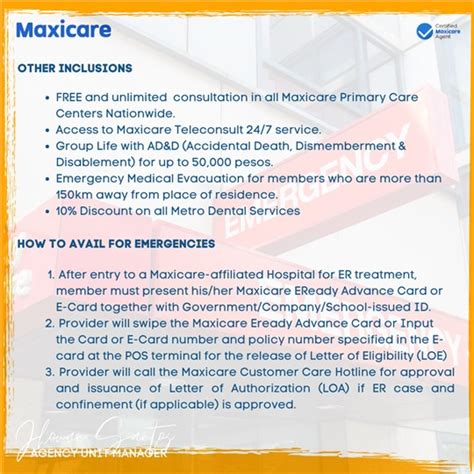 Maxicare Eready Advance Prepaid Health Card Hmo Evgv Shopee Philippines