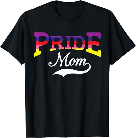 Pride Mom Proud Gay Lgbt Support T Shirt Walmart