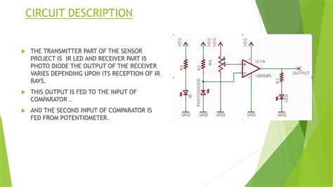 INFRARED SENSOR WORKING PRINCIPLE AND CIRCUIT PPT