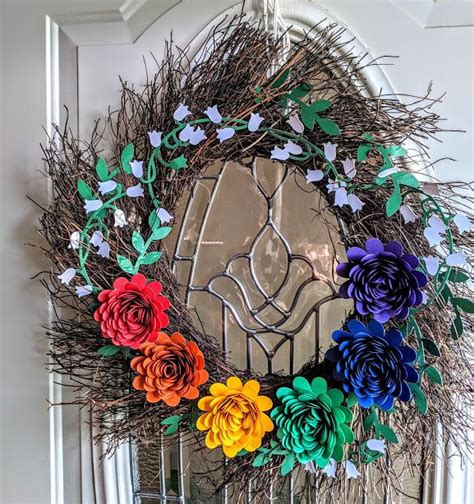 Flower Wreath : r/cricut