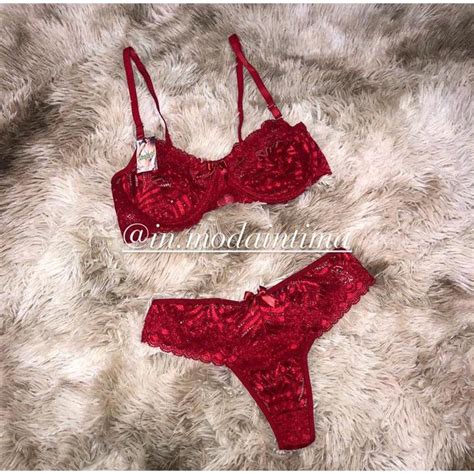 Conjunto Calcinha e Sutiã Renda Aro sem Bojo Lingerie Feminina