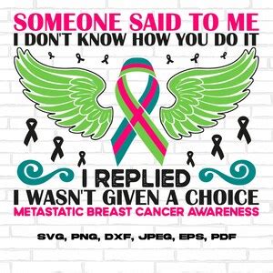 Metastatic Breast Cancer Awareness Svg Png Metastatic Breast Cancer