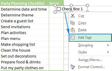 How To Insert Checkbox In Excel Step By Step Guide