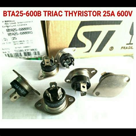 Jual IC TRIACS BTA25 600B IC THYRISTOR TRANSISTOR TRIAC BTA25 600B BTA