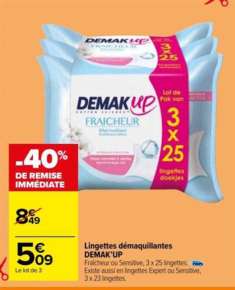 Promo Lingettes Démaquillantes Douceur Cocoon Peaux Sèches Ou Sensibles