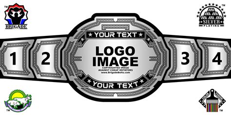 Wrestling Belt Template