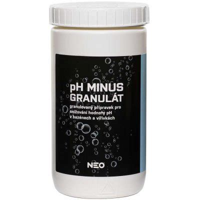 Neo pH mínus granulát 1 5 kg od 119 Kč Heureka cz