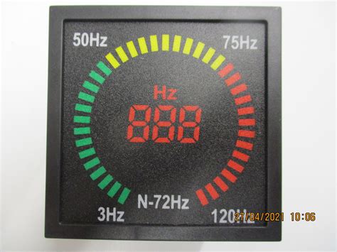 digital mains frequency meter physics museum  university