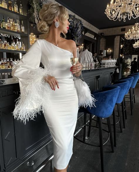 Valentina Safronova In A Fancy Vision In White Jet Set Babe Fashion