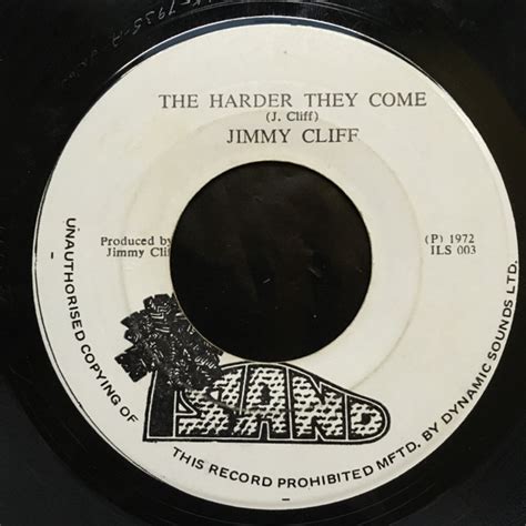 Jimmy Cliff – The Harder They Come / Many Rivers To Cross (1972, Vinyl) - Discogs