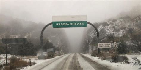 Por Nevada Cierran Carretera Entre Chihuahua Y Sonora El Informador