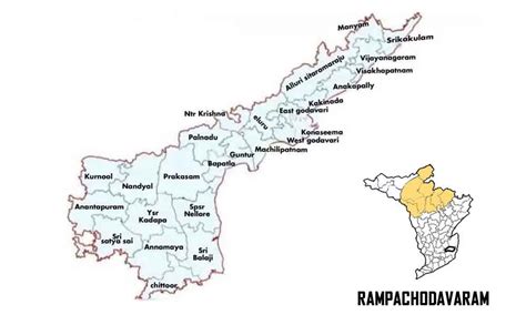 rampachodavaram   notified   district