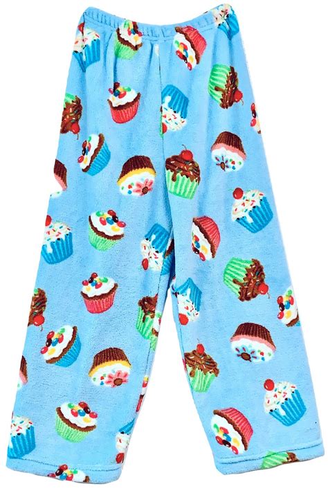 Blue Cupcakes Pajama Pants Made With Love And Kisses