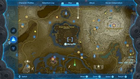 zelda tears   kingdom     korok forest lost woods