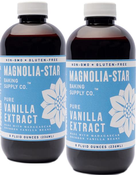 Buy Magnolia Star Pure Vanilla Extract Oz Bottles Ct Made From