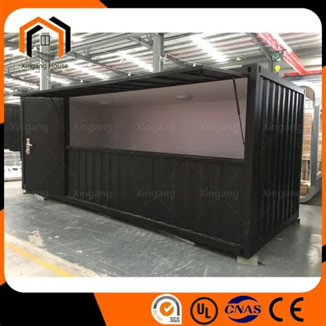 Customized 20FT 40FT Prefab Mobile Steel Structure Container Shop