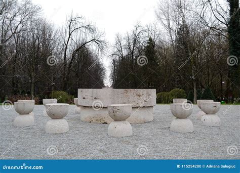 Table of silence stock photo. Image of table, brancusi - 115254200