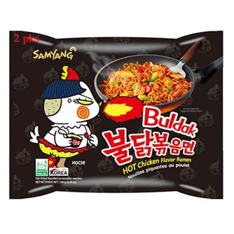 samyang buldak paquete variado de ramen  sabor  pollo incluye