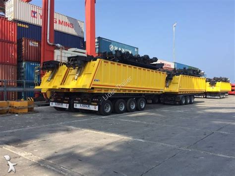 Semi Reboque Lider Trailer Basculante Para Obras Rock Type Dumper 32