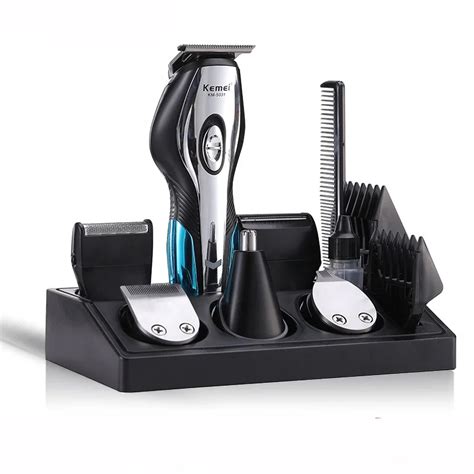 Kemei (KM-5031) 11-in-1 Hair Trimmer Super Grooming Kit - Electronica ...