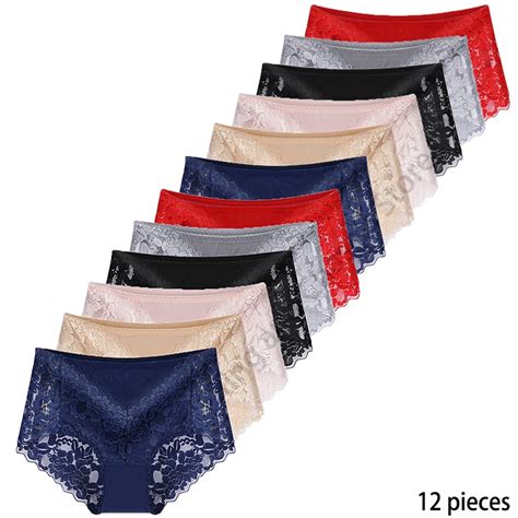 Calcinha De Renda Transparente Para Mulheres Roupa Interior Sexy Confort Vel Respir Vel Lingerie