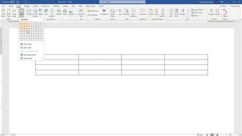 How To Create A Table In Microsoft Word Lets Make It Easy Riset