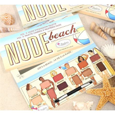 Jual The Balm Nude Beach Eyshadow Palette Tanpa Box Tester Shopee