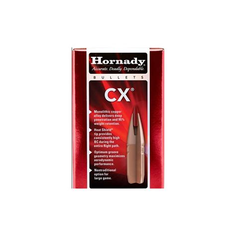 Palle Hornady CX Calibro 30 Peso 190 Grani Armeria Metelli