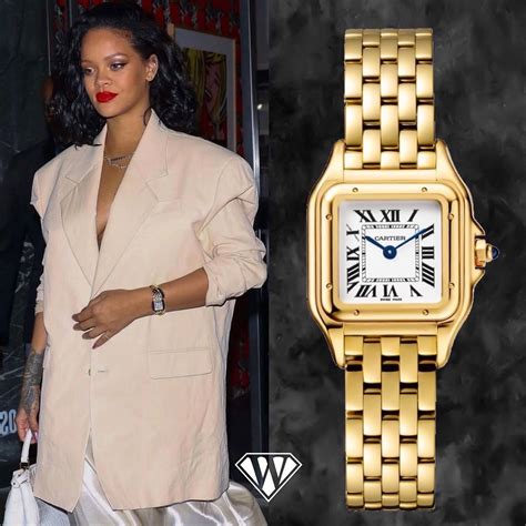 Rihanna Panthère De Cartier Gold