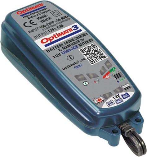 Tecmate Optimate Druppellader A V Acculader Druppellader Voor