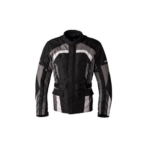 Veste RST Alpha 5 Textile imperméable noire blanc