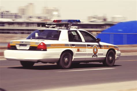 Speeding Police Car Free Stock Photo - Public Domain Pictures